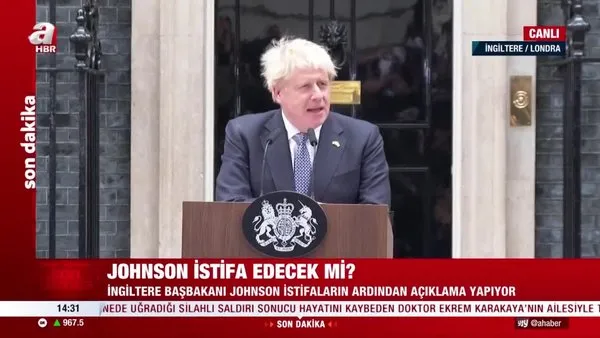 Son Dakika: İngiltere'de istifa depremi: İngiltere Başbakanı Boris Johnson görevinden ayrıldı | Video