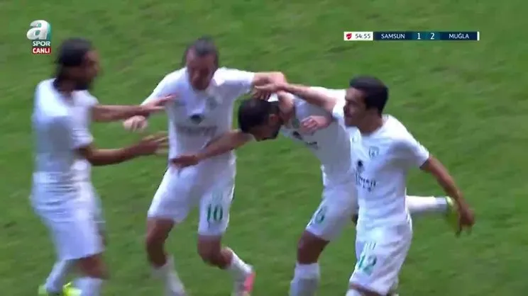 GOL | Samsunspor 1-3 Muğlaspor