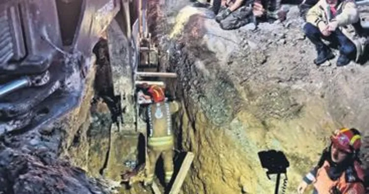 Büyükçekmece’de göçük: 1 ölü, 1 yaralı
