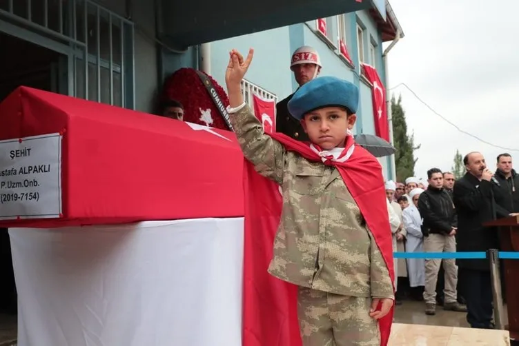 Tel Abyad şehidi teğmen Sinan Bilir, Tokat'ta son yolculuğa uğurlandı