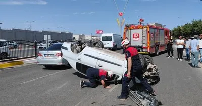 Şanlıurfa’da iki otomobil çarpıştı: 1 yaralı