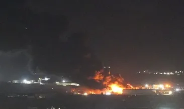 Irak’ta petrol tesisi alevlere teslim oldu: 30 yaralı