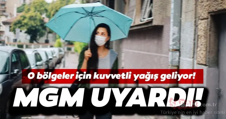 Meteoroloji’den son dakika hava durumu uyarısı: O bölgeler için sağanak yağış ve fırtına geliyor! 24 Ekim bugün hava nasıl olacak?