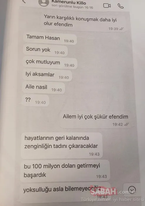 Kamerunlu Killo dünyasını başına yıktı: Eve gidip paketi açınca şoke oldu!
