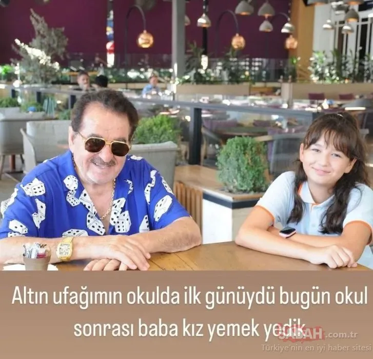 İbrahim Tatlıses göz bebeği kızı Elif Ada’yı okulun ilk günü yalnız bırakmadı Altın ufağımla yemek yedik Baba-kız pozu beğeni topladı!