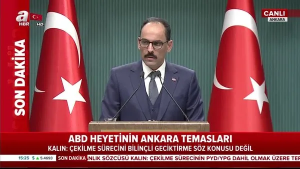 Cumhurbaşkanlığı'ndan ABD'li heyetin Ankara temaslarına ilişkin flaş açıklama!