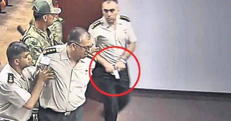 Hainlere karşı duran komutana veda