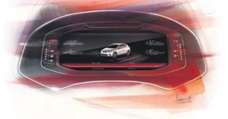 Dijital gösterge paneli yayılıyor