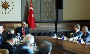 Başkan Erdoğan, TOBB Başkanı Hisarcıklıoğlu’nu kabul etti