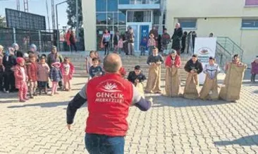 Gençler tatilde spora koştu