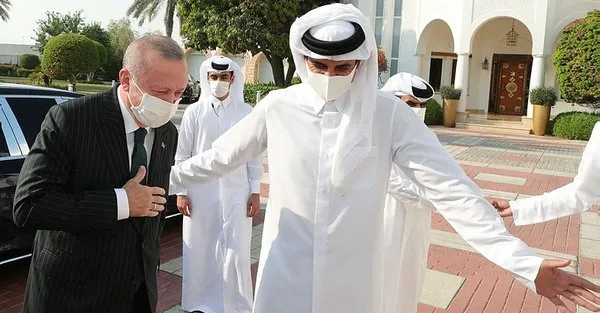 Son dakika: Kritik ziyaret! Başkan Erdoğan, Katar Emiri Al Sani ile bir  araya geldi - - Son Dakika Haberler