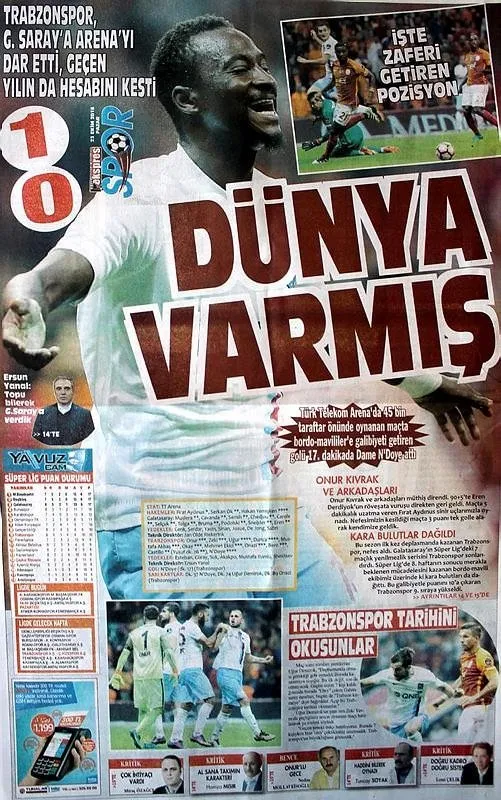 Yerel gazetelerden Diriliş yorumu