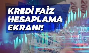2020 Kredi hesaplama: Halkbank, Ziraat Bankası, Vakıfbank 1 yıl geri ödemesiz konut kredisi faiz hesaplaması nasıl yapılır?