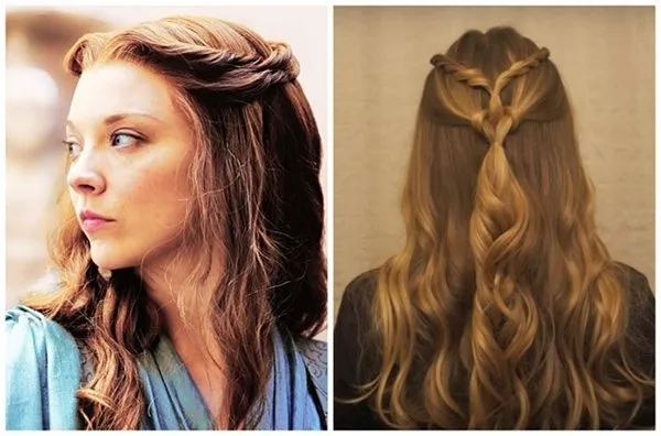 Fantastik bir dünyanın bir parçası olduğunuzu hissettirecek Thrones saç modelleri