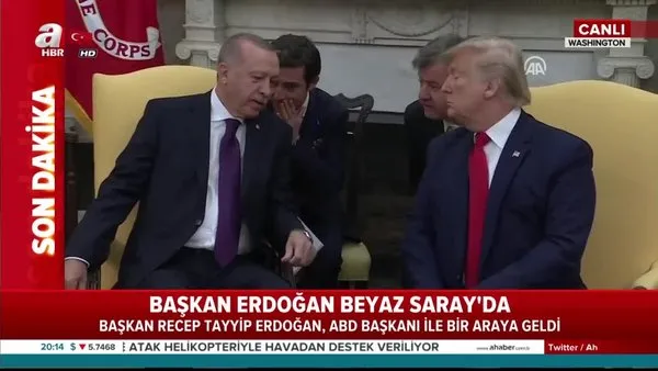 Başkan Erdoğan ve Trump'tan ilk açıklamalar!