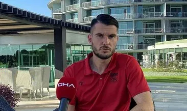 Sivassporlu Robin Yalçın: Alt sıralarda olmak bize yakışmıyor