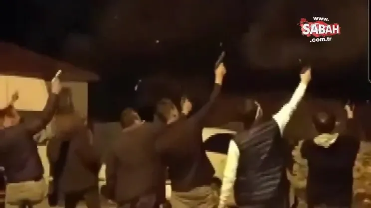 Afyonkarahisar'da silahla havaya ateş eden 11 şüpheli yakalandı