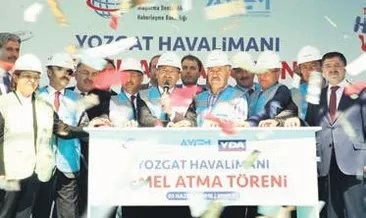 Yozgat Havalimanı’nın temeli atıldı