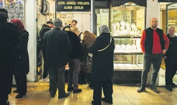 Kapalıçarşı’da altın fırtına
