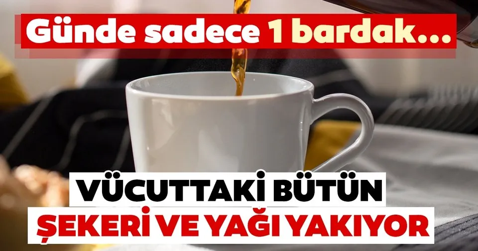 1 bardak kahve vücuttaki bütün yağı ve şekeri yakıyor! İşte kahvenin