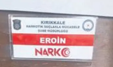 Kırıkkale’de uyuşturucu operasyonu