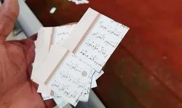 Ders kitaplarındaki ayetleri, konfeti yapıp sahaya atmışlardı: 3 kişi serbest kaldı #ordu