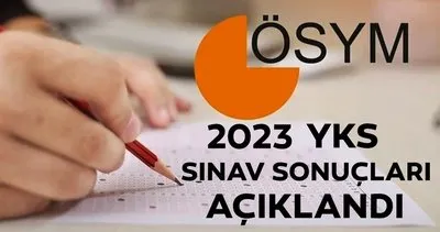 2023 YKS sonuçları açıklandı! YKS sonuçları nereden öğrenilir? İşte YKS sınav sonuçları sorgulama ekranı | Video