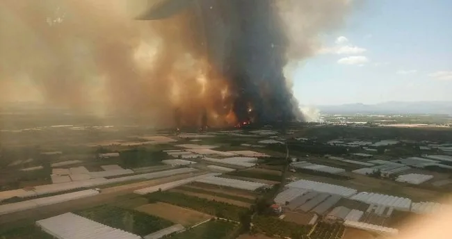 Son Dakika Antalya Da Orman Yangini En Son Haber