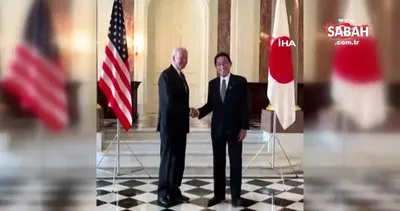 Japonya Başbakanı Kishida ve ABD Başkanı Biden’dan ikili zirve | Video