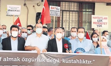 Bayrakdar: Aslında Macron bir görüntü