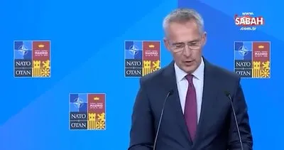 NATO Genel Sekreteri Stoltenberg ilk kez ’Türkiye’ dedi | Video