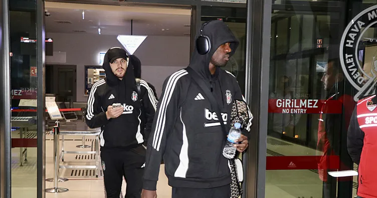 Beşiktaş, Trabzon’a geldi