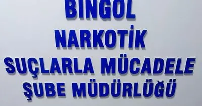 Bingöl'de taş kokain ve para ele geçirildi! #bingol