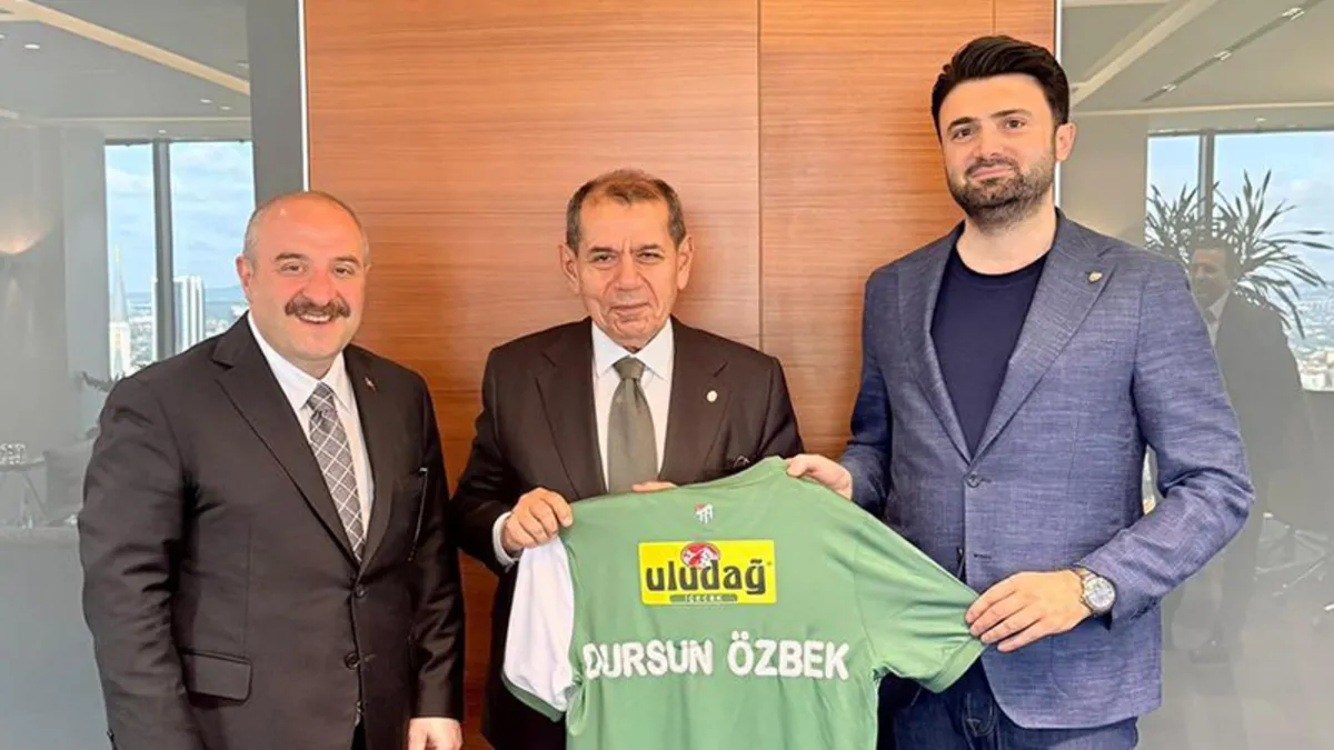 Bursaspor, Galatasaray'a ziyarette bulundu!