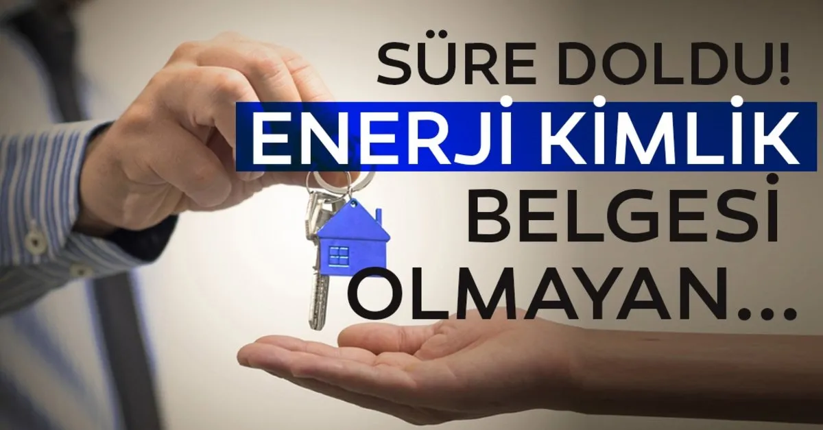 enerji kimlik belgesi olmayan evler