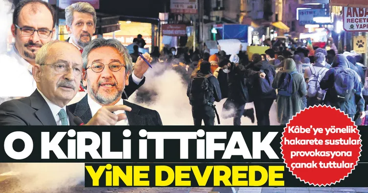 Son dakika: O kirli ittifak yine devrede! Kâbe’ye yönelik hakarete sustular, provokasyona çanak tuttular