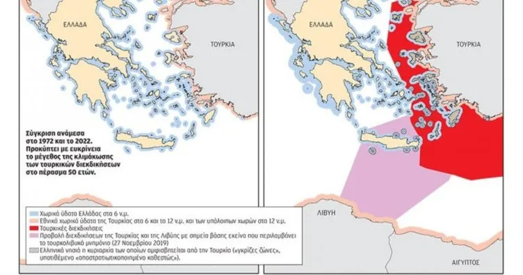 Yunanistan’dan küstah propaganda! Türkiye karşıtı 16 haritalı kampanya başlattılar