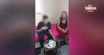 Küçük yaştaki iki çocuğun kız isteme töreni tepki çekti | Video