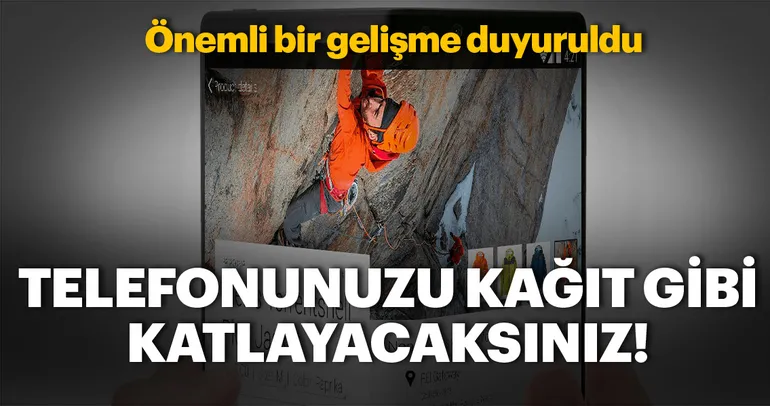 Samsung kırılmaz OLED ekranını duyurdu