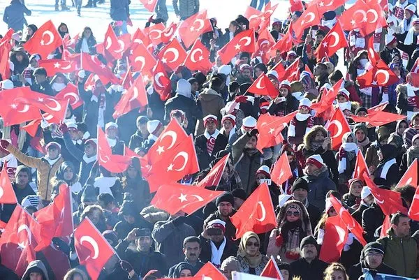 Sarıkamış şehitlerini anma yürüyüşü
