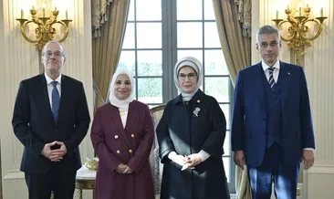 Emine Erdoğan, DSÖ heyetiyle görüştü