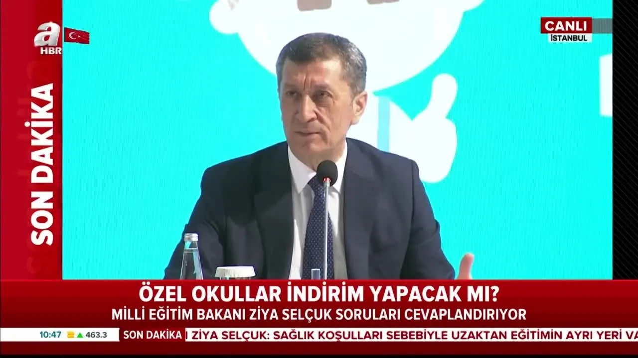 Son Dakika Ozel Okullarda Indirim Olacak Mi Bakan Ziya Selcuk Tan Aciklamalar Video Videosunu Izle Son Dakika Haberleri