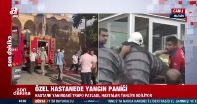 Mardin’de özel hastanede patlama! Hastalar tahliye ediliyor... | Video