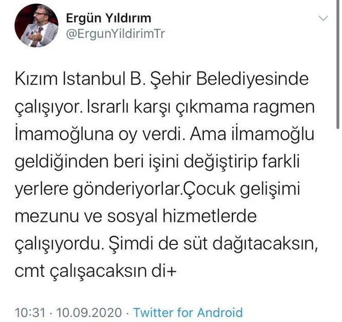 Prof. Dr. Ergün Yıldırım, İBB'deki mobbingi anlattı! İşte CHP'li İBB'nin çalışanlarına uyguladığı zulüm - 2