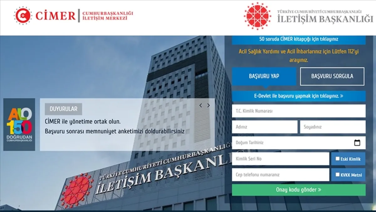 2025'te CİMER'e rekor başvuru: 5 milyonu aştı!