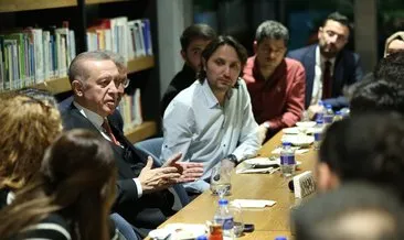 Başkan Erdoğan Üsküdar’da gençlerle sohbet etti