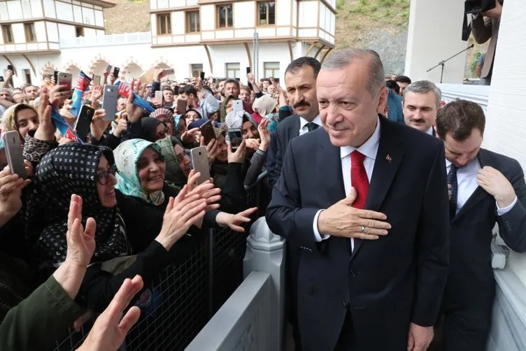 Başkan Erdoğan’dan Hacı Osman Torun Camii’nin açılışında önemli açıklamalar