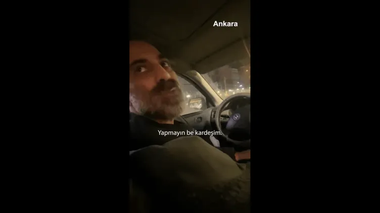 Ankara’da Martı TAG sürücüsü taksiciler tarafından darp edildi: Ölürsün lan burada, sen kafayı mı yedin?