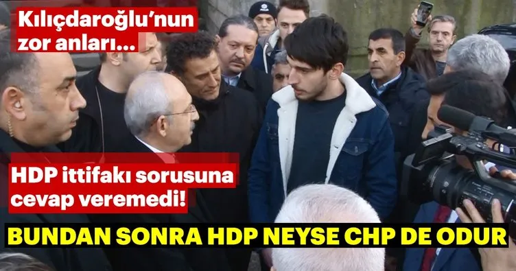 Bir genç Kılıçdaroğlu’na HDP ile ittifakı sordu