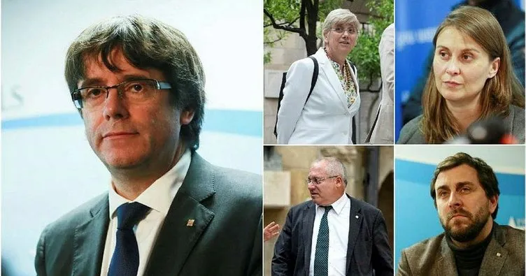 Puigdemont ve 4 bakanın şartlı tahliyesine karar verildi